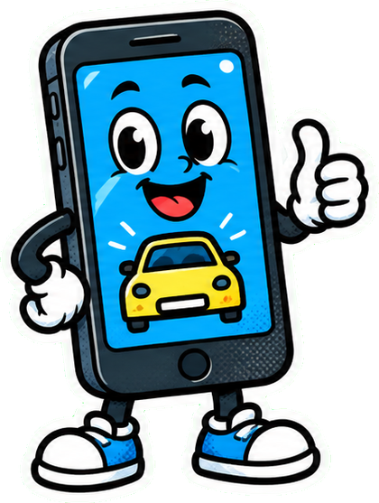Illustration of a car owner sharing vehicle details